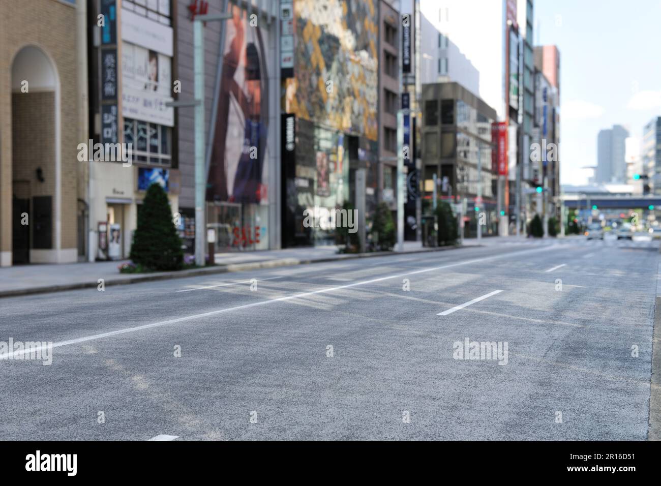 Ginza chuo street chuo ku tokyo hi-res stock photography and images - Alamy