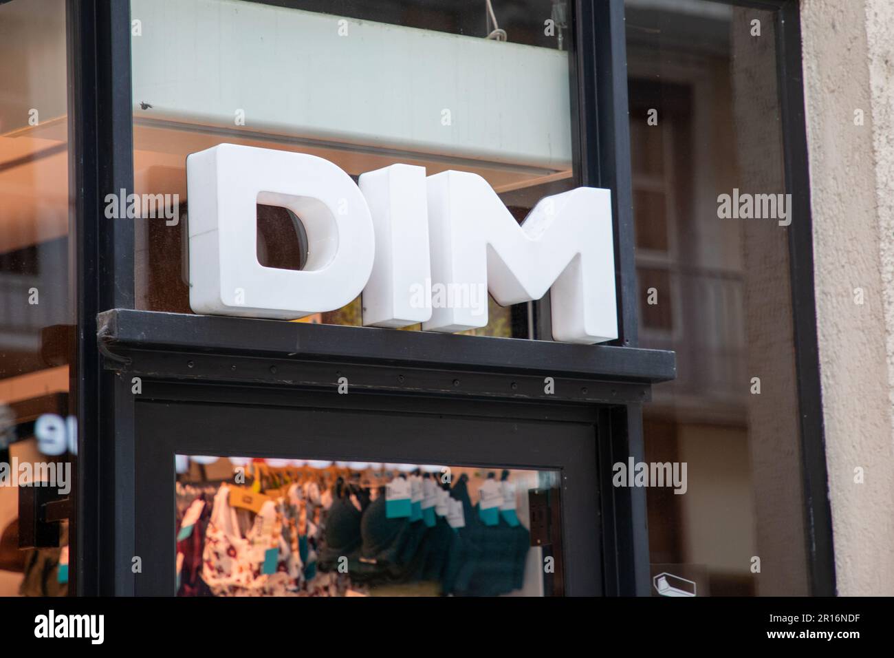 Dim logo design hi-res stock photography and images - Alamy