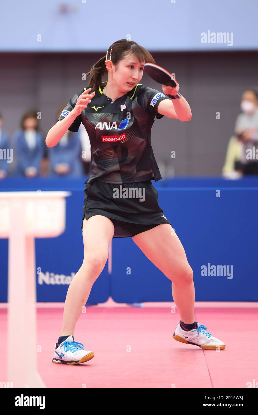 Tokyo, Japan. 12th May, 2023. Hina Hayata Table Tennis : Official ...