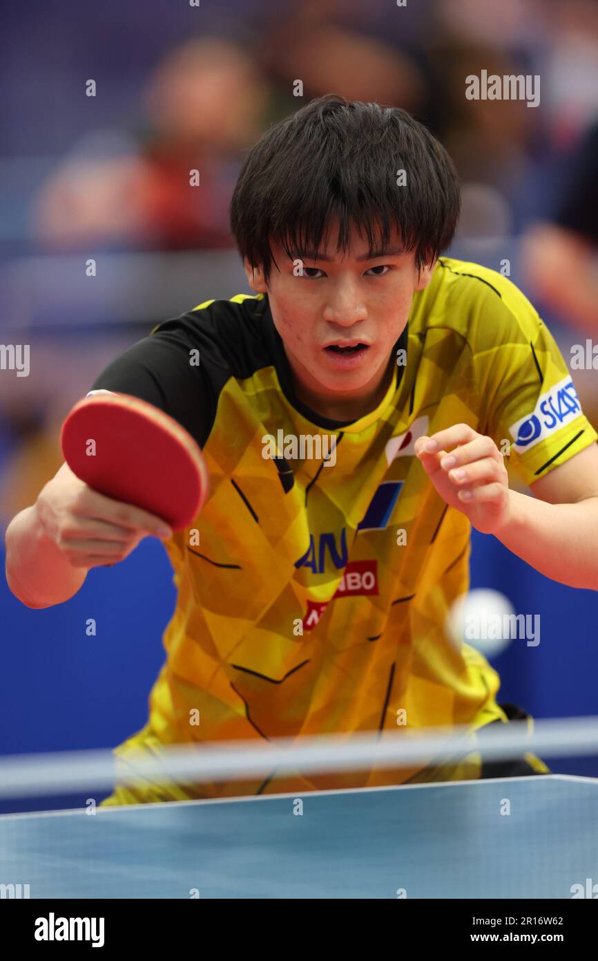 Tokyo, Japan. 12th May, 2023. Shunsuke Togami Table Tennis Official