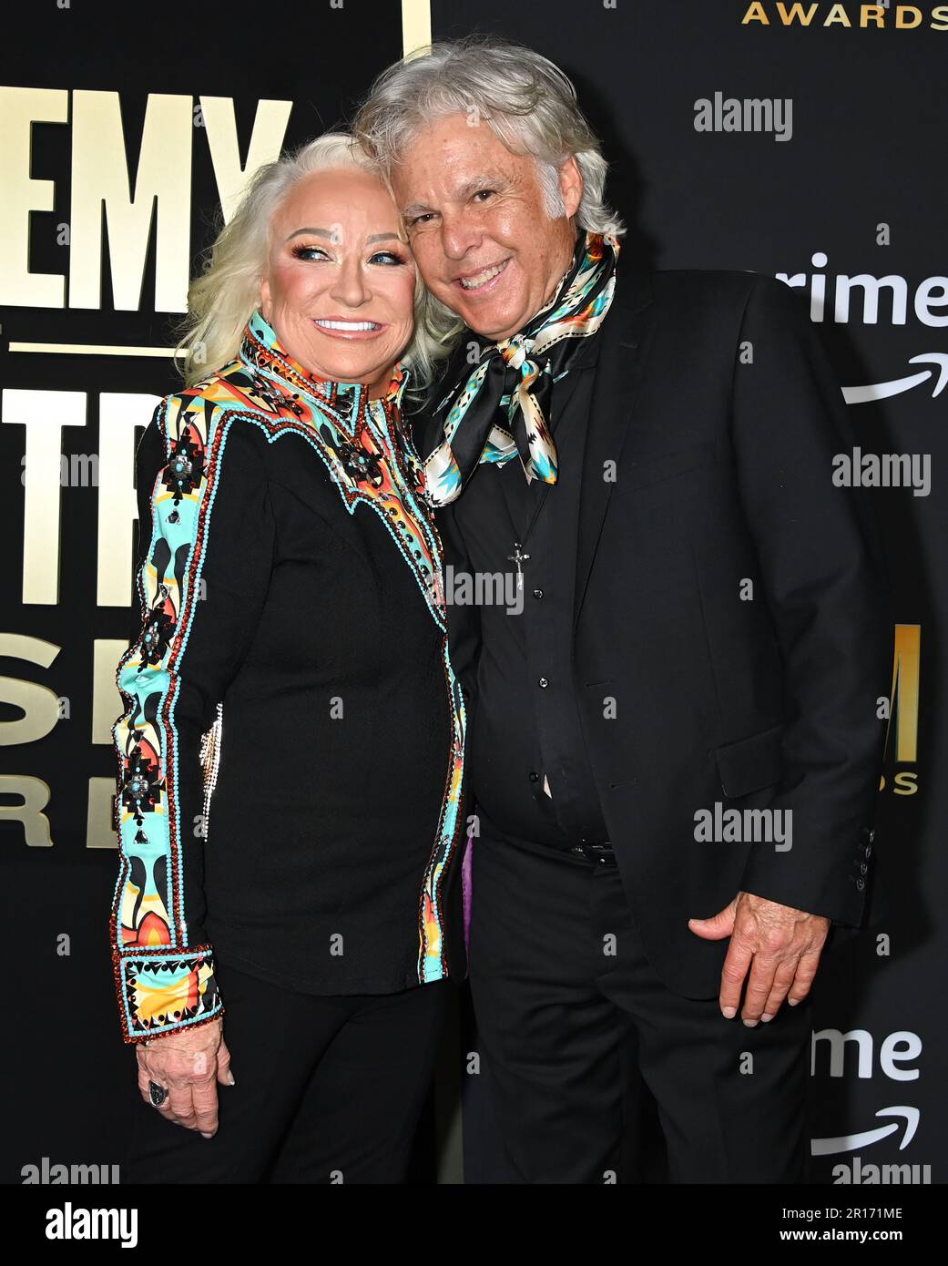 Frisco, USA. 11th May, 2023. Tanya Tucker and Craig Dillingham arriving