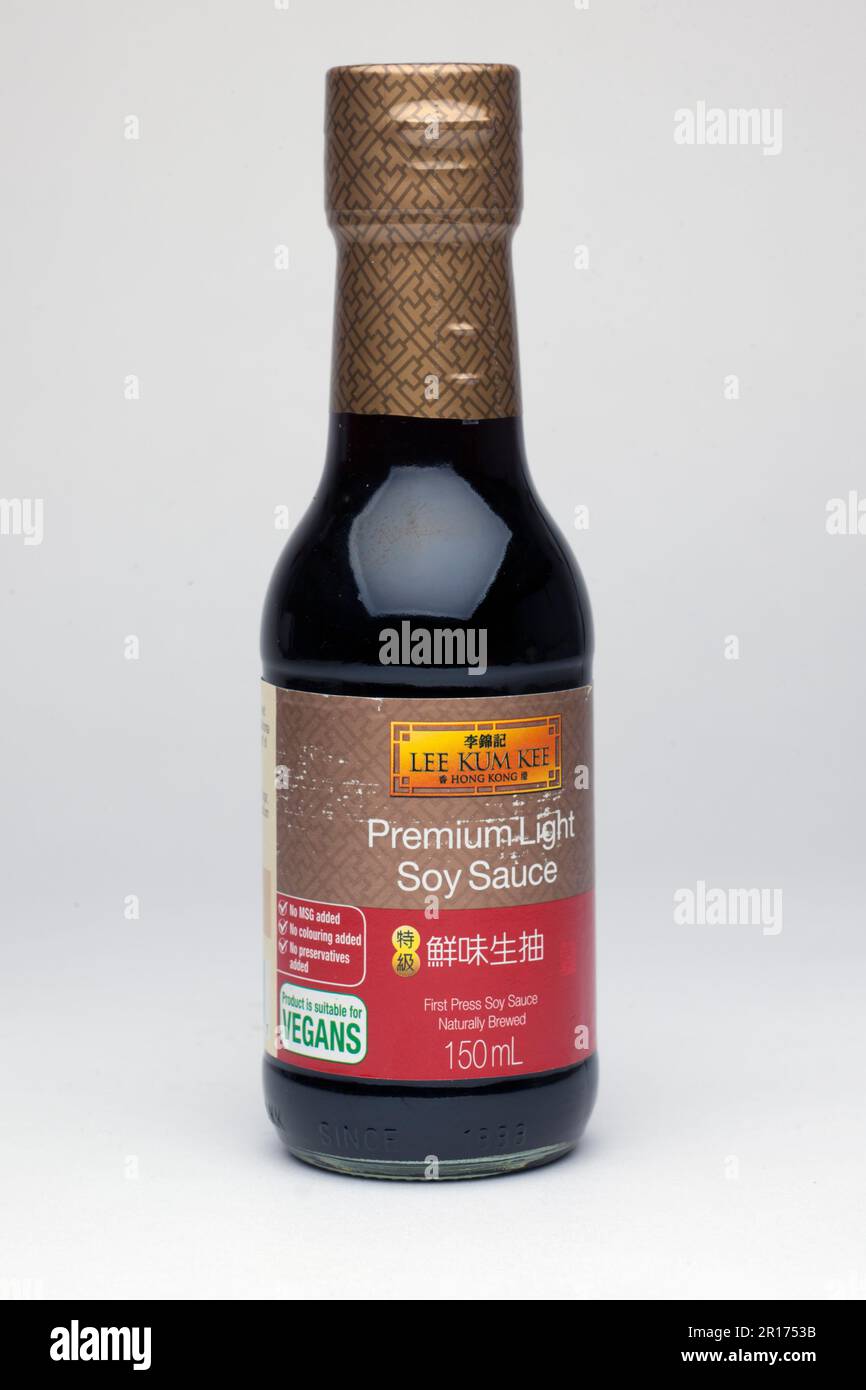 Bottle of Lee Kum Kee Premium Light Soy Sauce 150ml Stock Photo Alamy