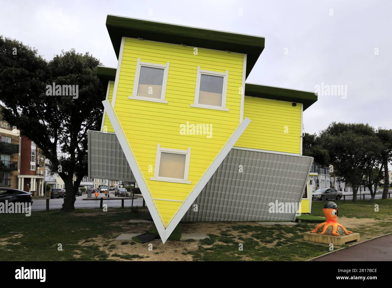 Upside down house clacton hi-res stock photography and images - Alamy