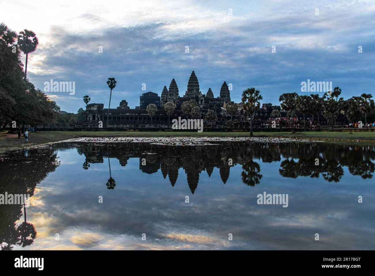 Angkor Wat is a temple complex in Cambodia and the largest religious