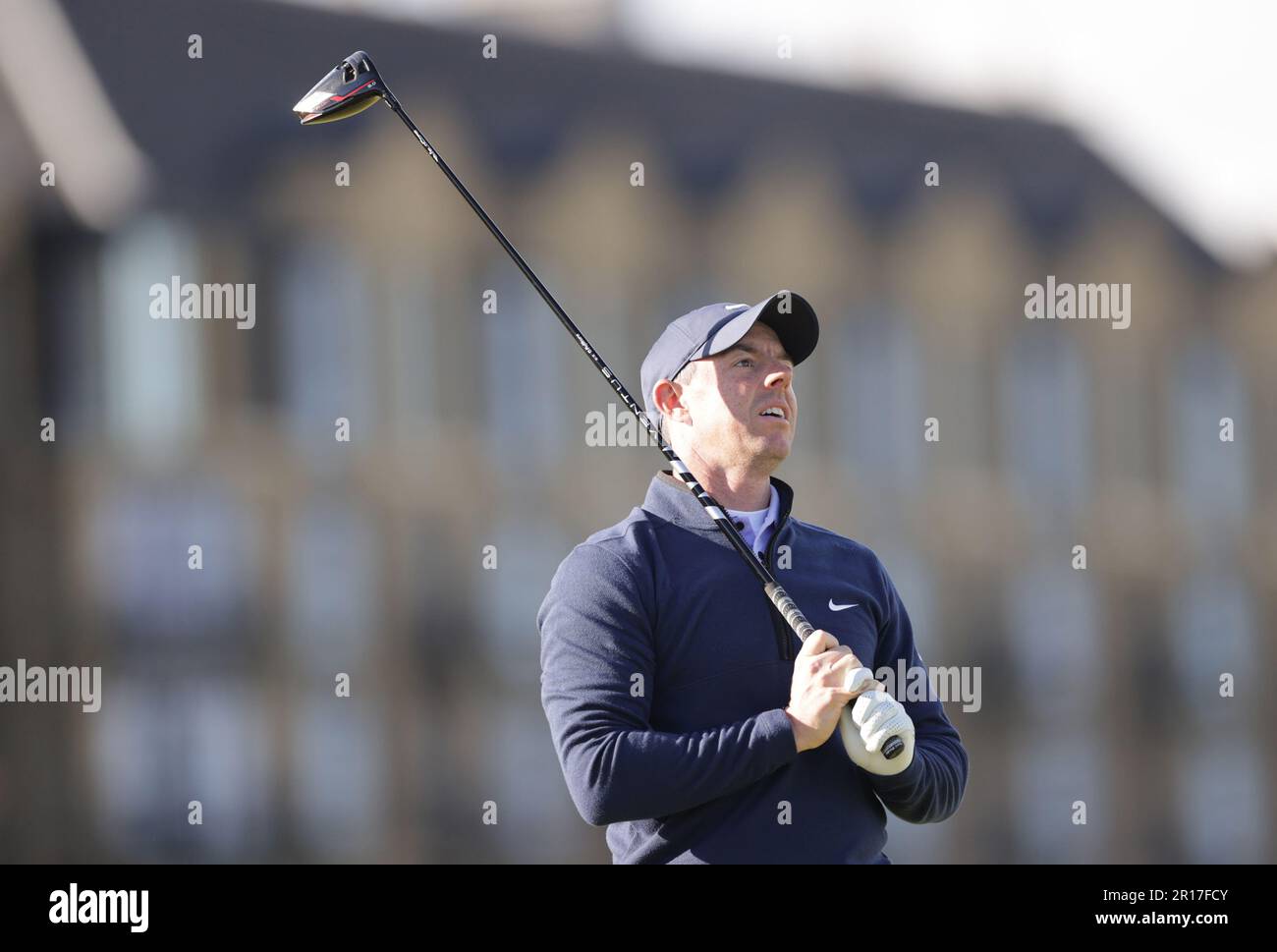 File photo dated 02-10-2022 of Rory McIlroy, whose performance at the Masters as he sought to join Gene Sarazen, Ben Hogan, Gary Player, Jack Nicklaus and Tiger Woods in having won all four major titles, proved how difficult it was to complete a career grand slam, with the Northern Irishman missing the cut in dispiriting fashion after a second round of 77. Issue date: Friday May 12, 2023. Stock Photo