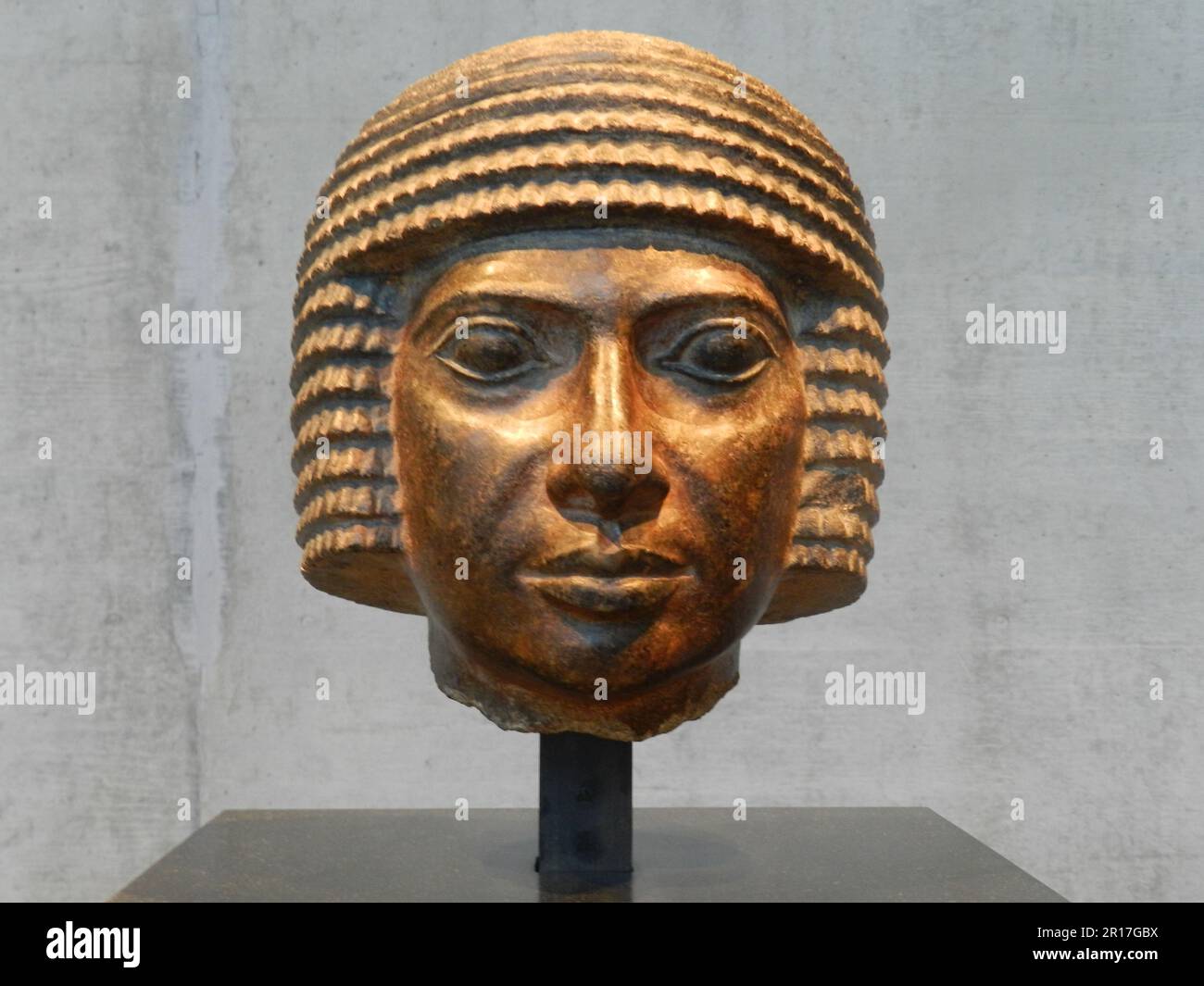 Germany, Upper Bavaria, Munich, State Museum of Egyptian Art Man's
