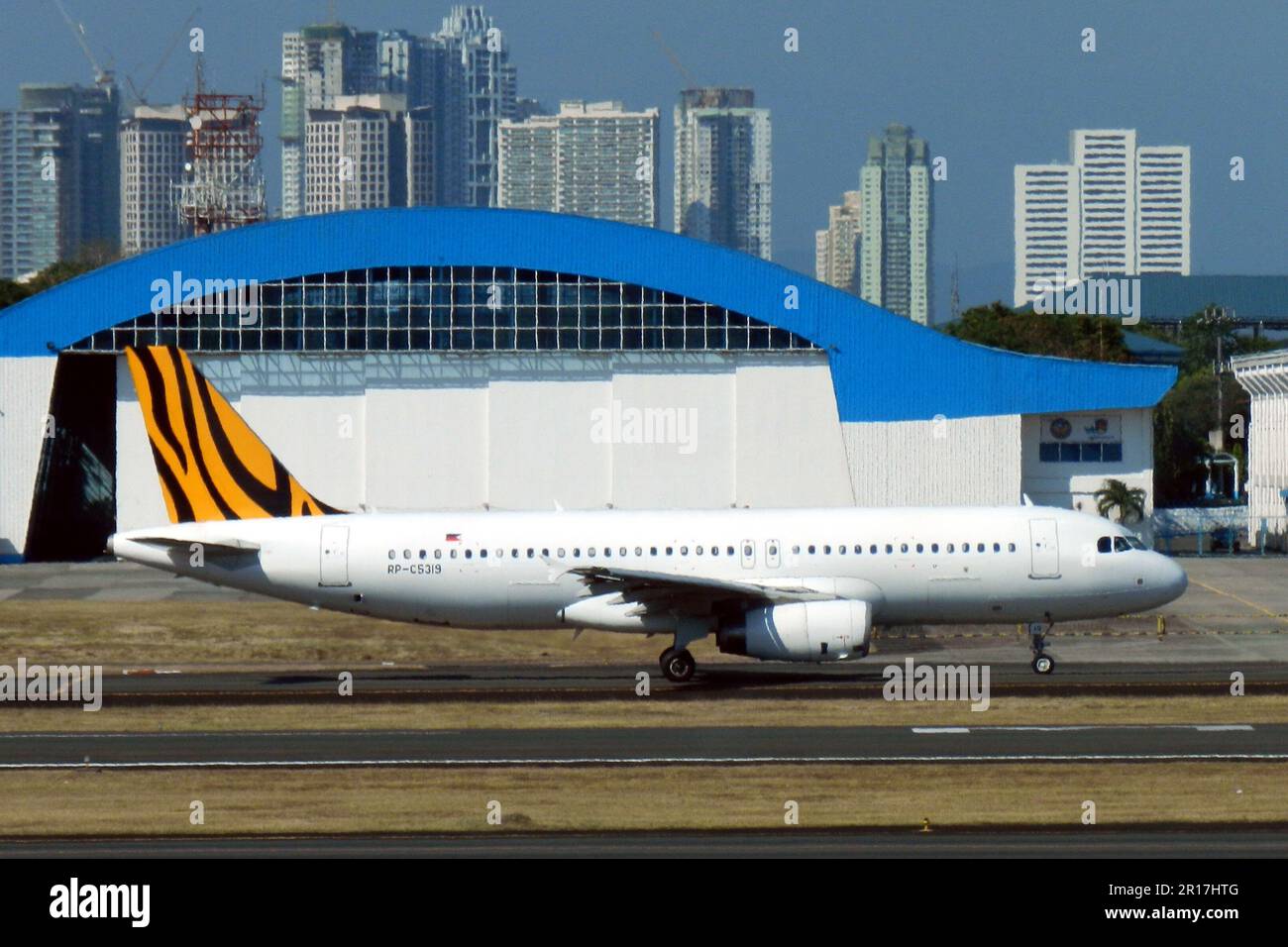 The Philippines, Manila RPC5319 Airbus A.320232 of TigerAir