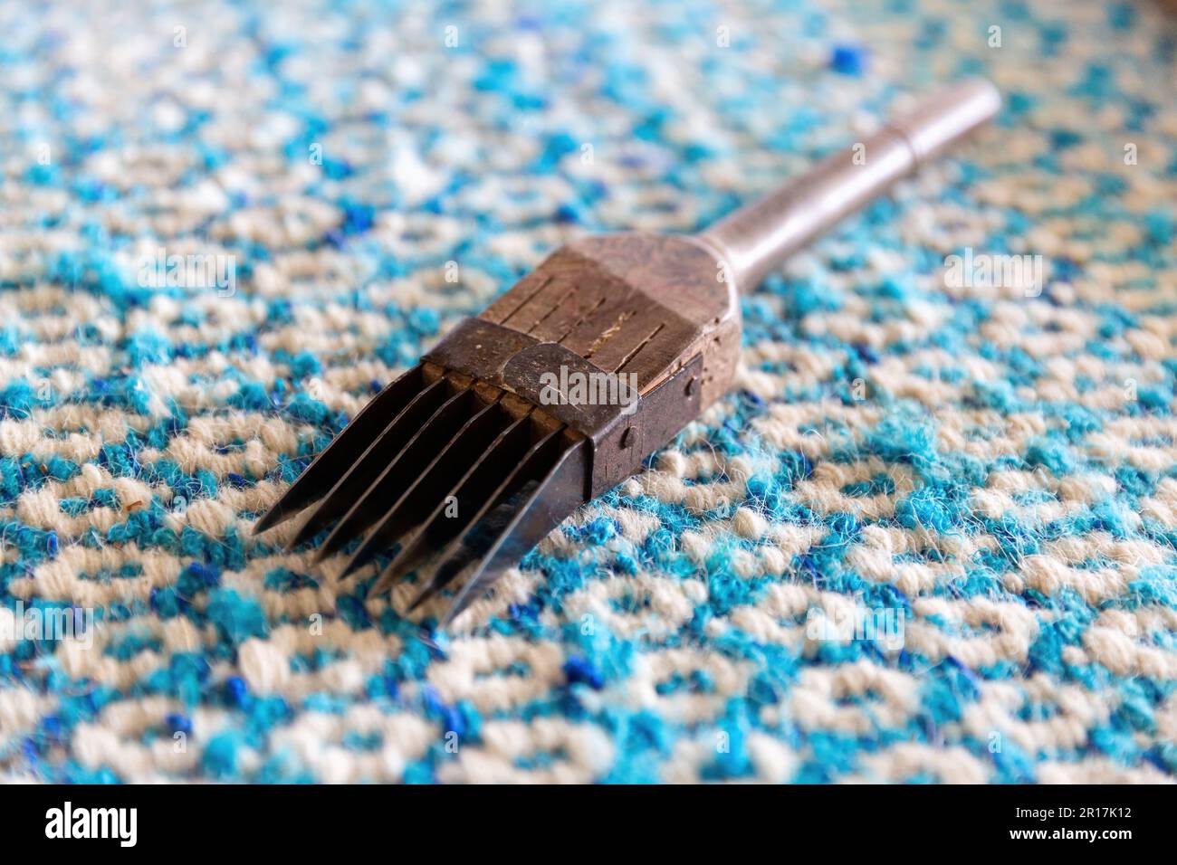 Rug Making Tools Stock Photo Alamy