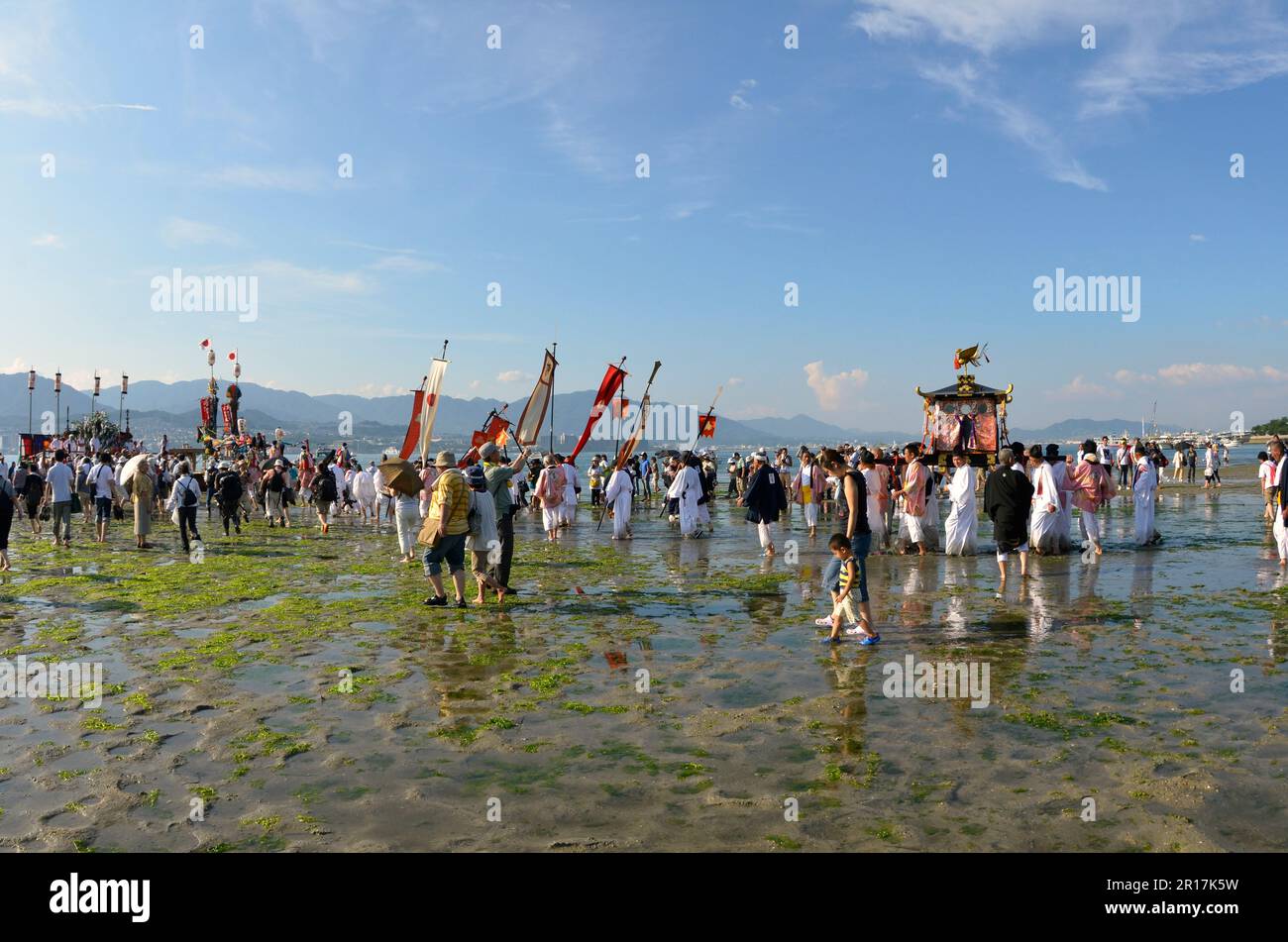 Ritual boat at Itsukushima Shrine Stock Photo - Alamy