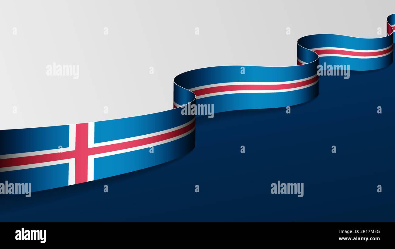 Iceland Map Ribbon Iceland ribbon flag background. Element of impact for the use you want ...