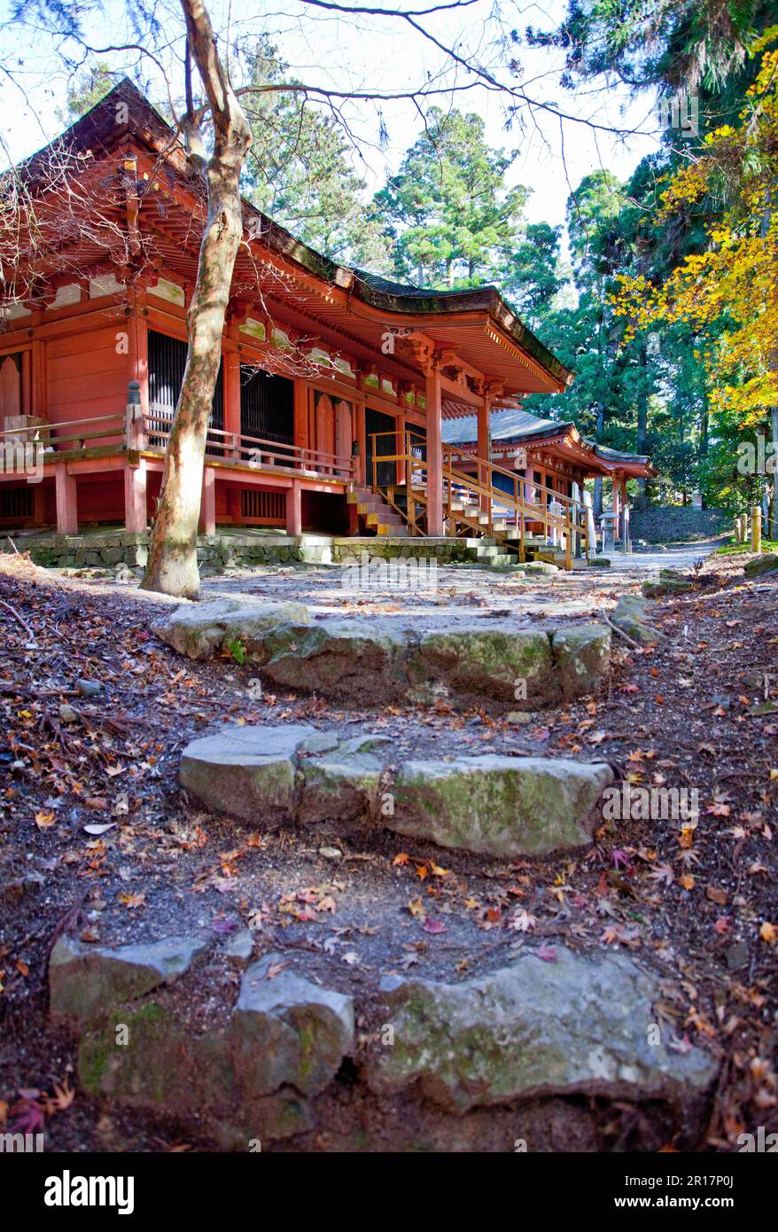 Nai Hall of Hieizan Enryakuji Temple West Tower Stock Photo Alamy