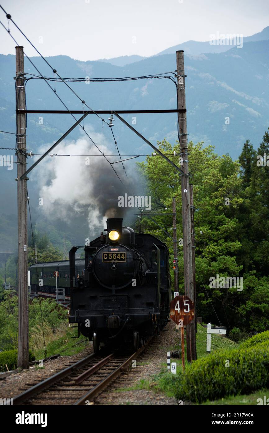 Oigawa Railway Kawane line Stock Photo Alamy