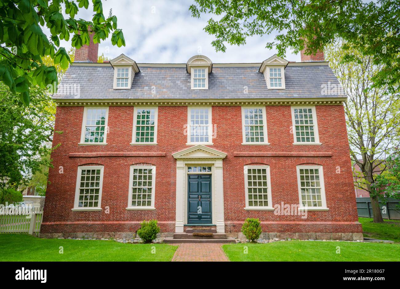Salem Maritime National Historic Site Stock Photo Alamy