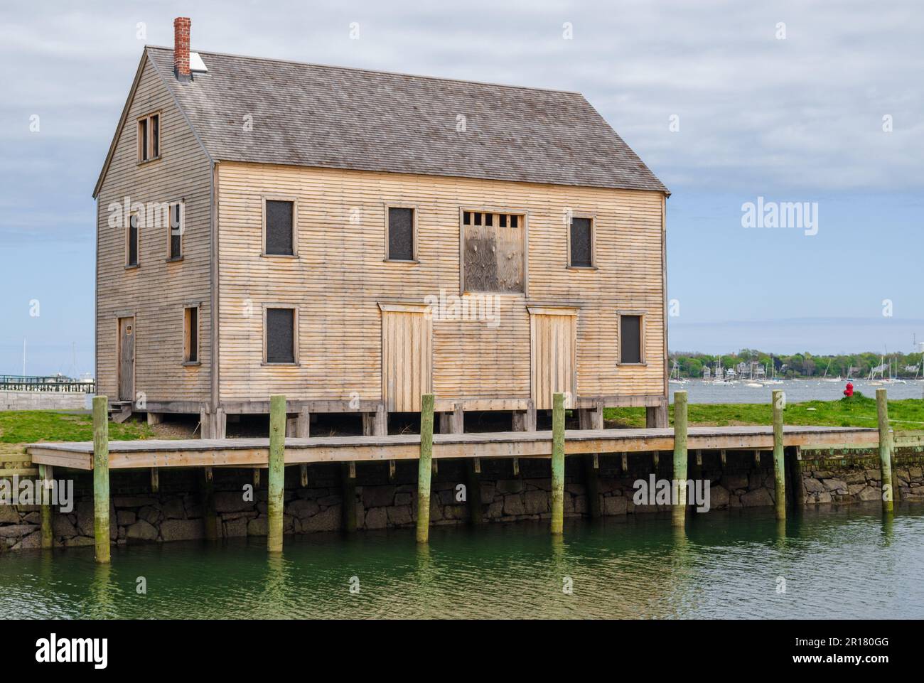 Salem Maritime National Historic Site Stock Photo