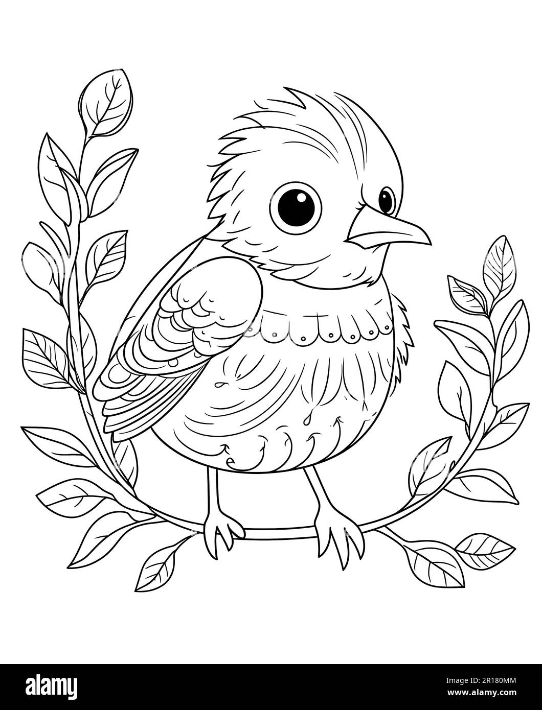 Coloring book illustration of nature Cut Out Stock Images &amp; Pictures ...