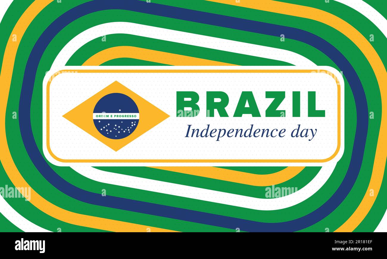 Brazil Independence Day. Happy national holiday. Freedom day. Celebrate ...