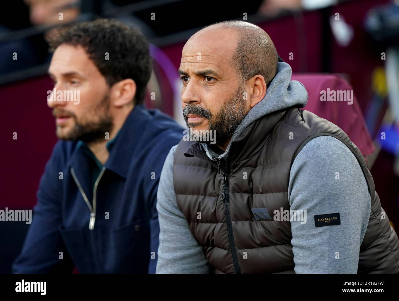 AZ Alkmaar manager Pascal Jansen ahead of the Europa Conference League semi-final, first leg match at the London Stadium. Picture date: Thursday May 11, 2023. Stock Photo