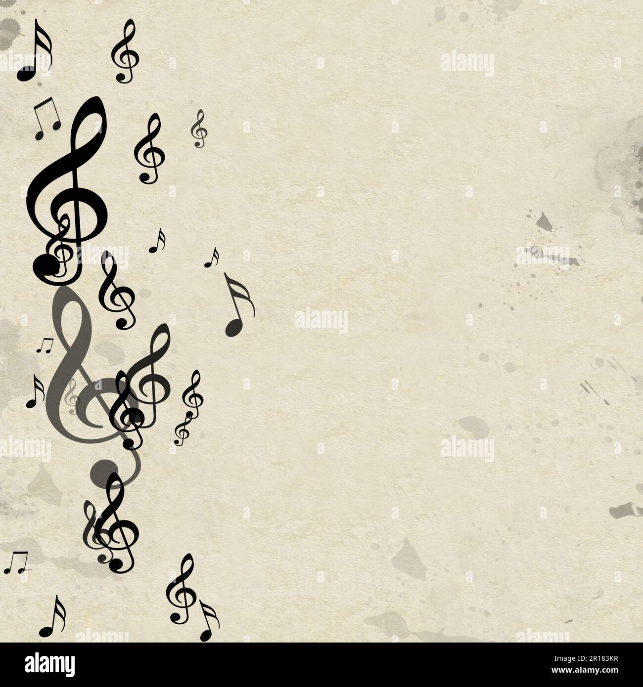 Pupitre musique Banque d'images vectorielles - Alamy