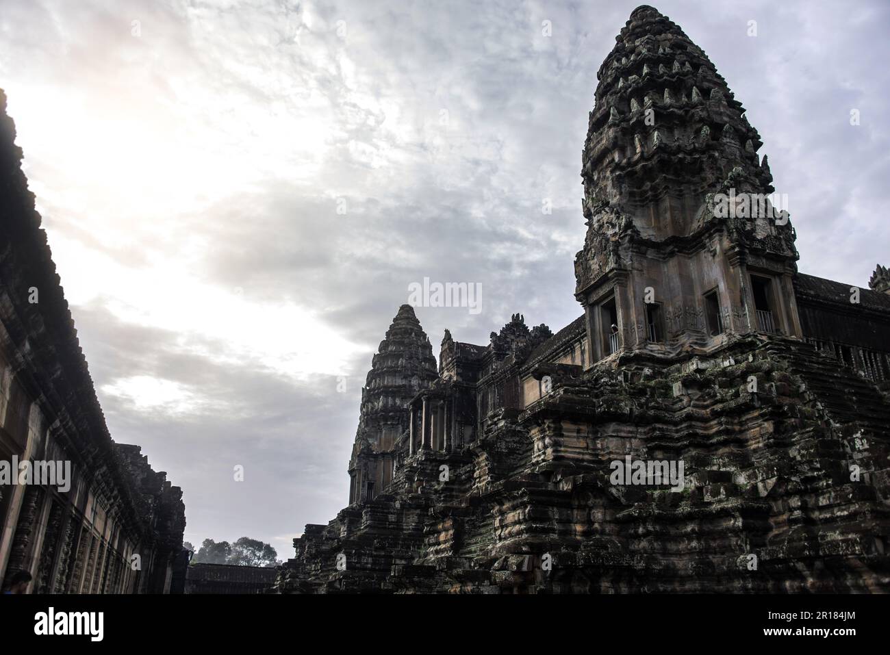 Angkor Wat is a temple complex in Cambodia and the largest religious