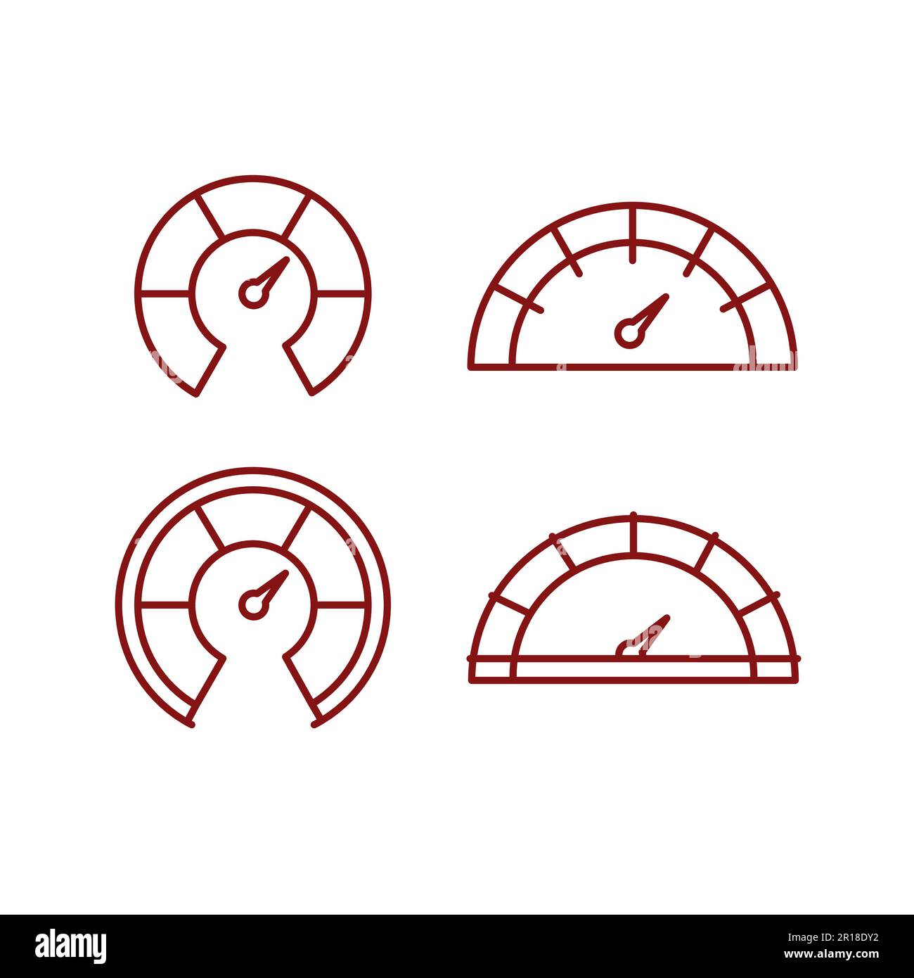 Cit score outline icon. Simple linear element illustration. Isolated line Cit score icon on white background. Thin stroke sign can be used for web, mo Stock Vector