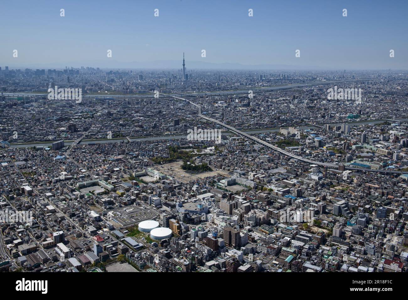 Tokyo edogawa aerial hi-res stock photography and images - Alamy