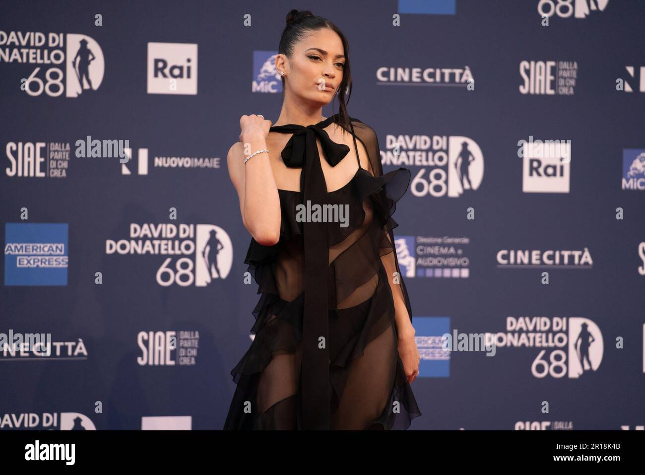 elodie di patrizi red dress Elodie Di Patrizi at the De Gaulle: Tilting IronAmarga premiere during 79th annual Cannes Film Festival : @gersonlirio x @maker.paris #CannesFilmFestival #Cannes2026 #FASHIONTOMAX