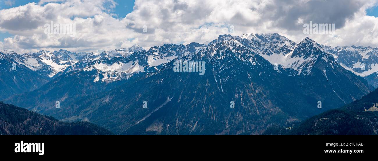 Beautiful spring mountain hike from Oberjoch to the Spieser and the ...