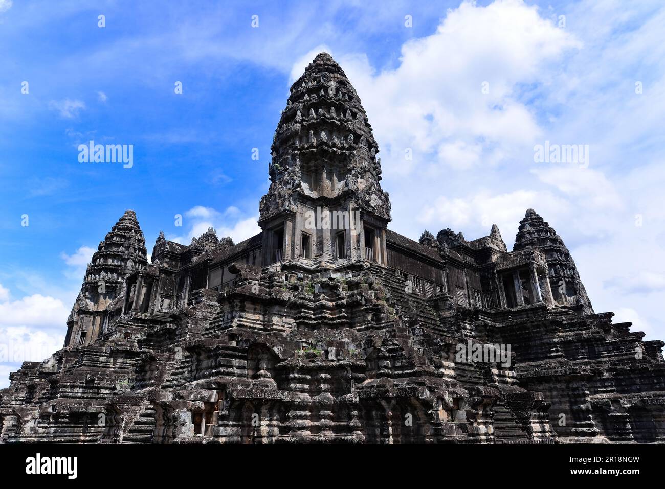 Angkor Wat is a temple complex in Cambodia and the largest religious