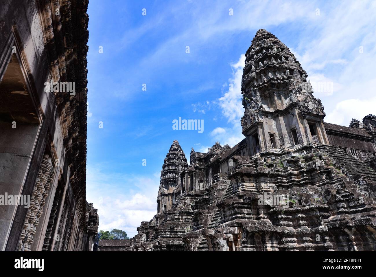 Angkor Wat is a temple complex in Cambodia and the largest religious