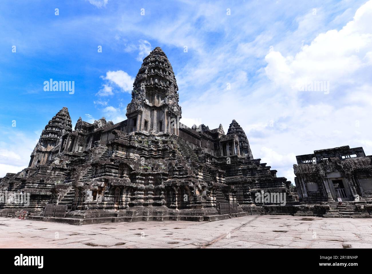 Angkor Wat is a temple complex in Cambodia and the largest religious