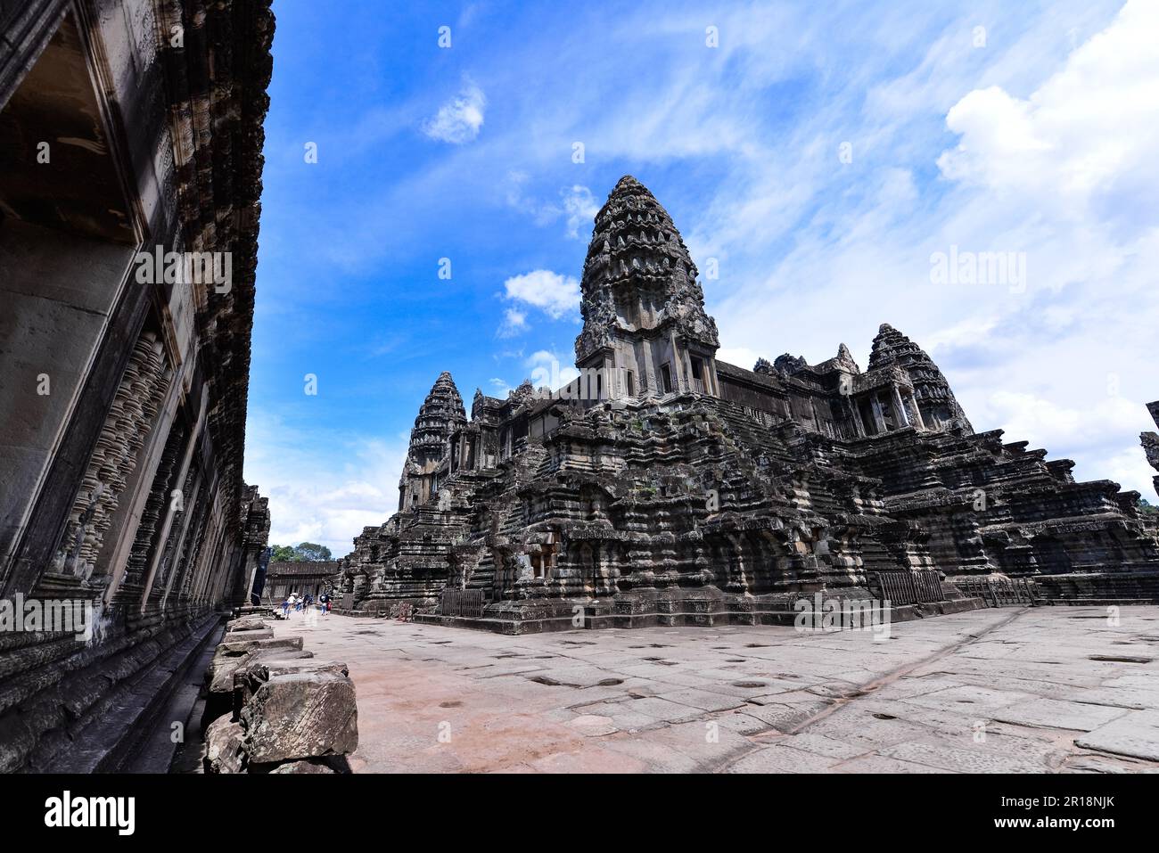 Angkor Wat is a temple complex in Cambodia and the largest religious