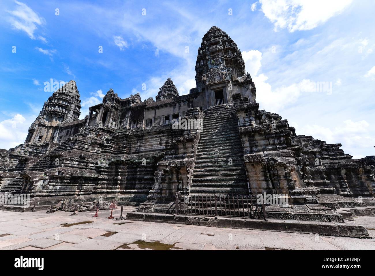 Angkor Wat is a temple complex in Cambodia and the largest religious
