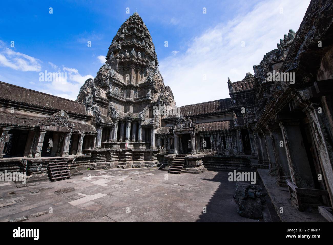 Angkor Wat is a temple complex in Cambodia and the largest religious