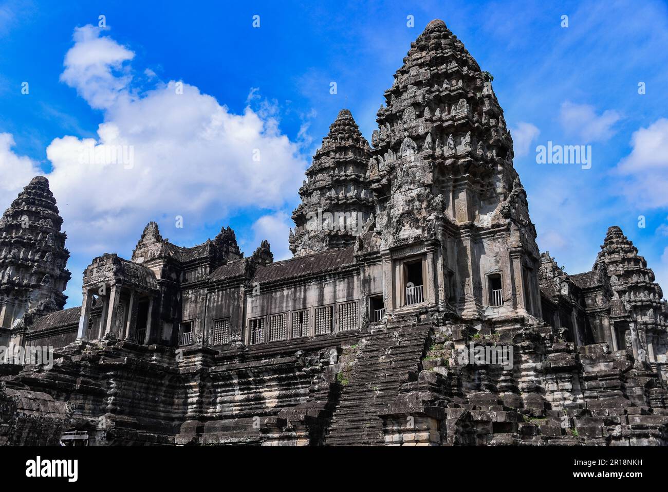 Angkor Wat is a temple complex in Cambodia and the largest religious