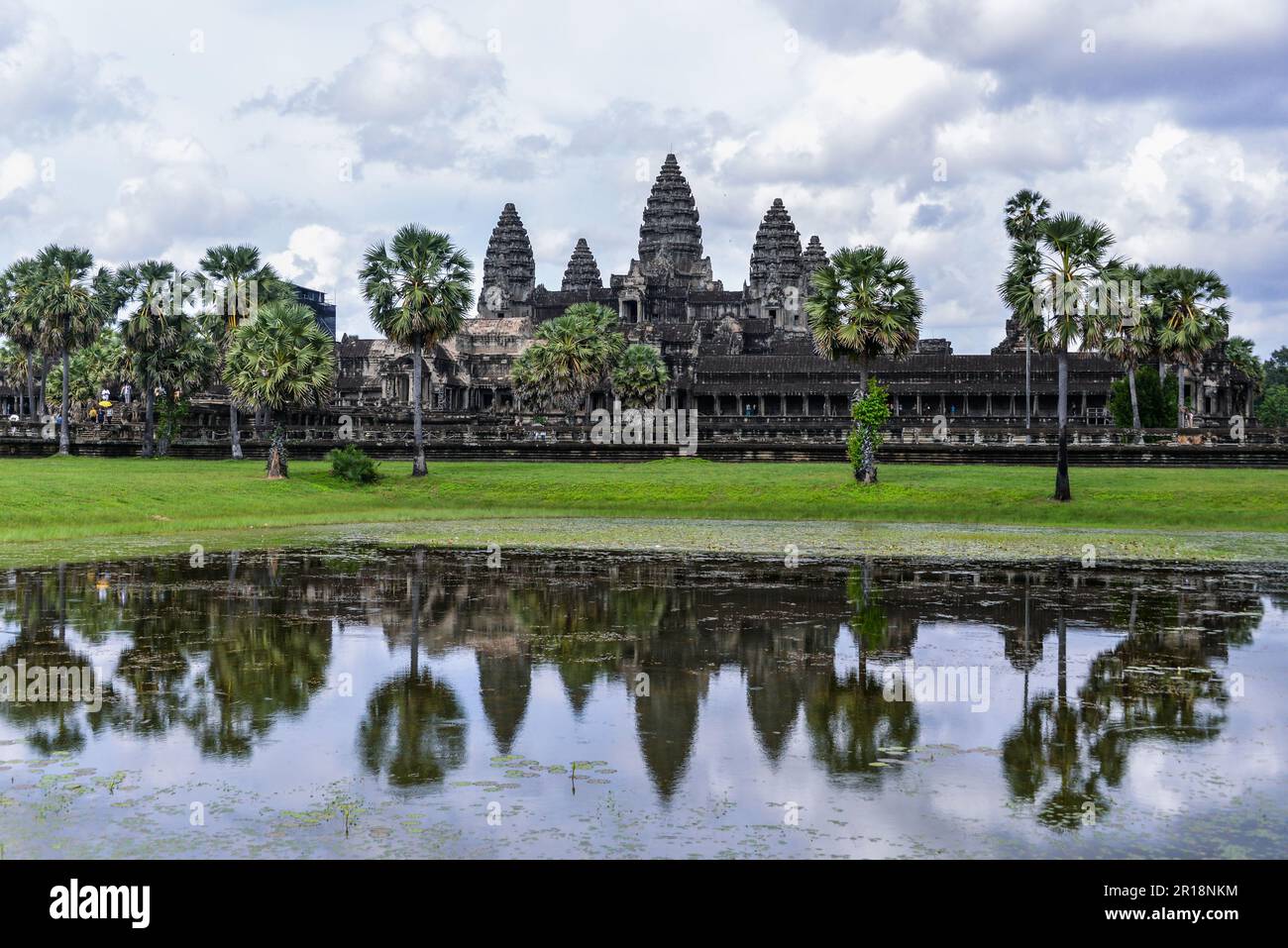 Angkor Wat is a temple complex in Cambodia and the largest religious