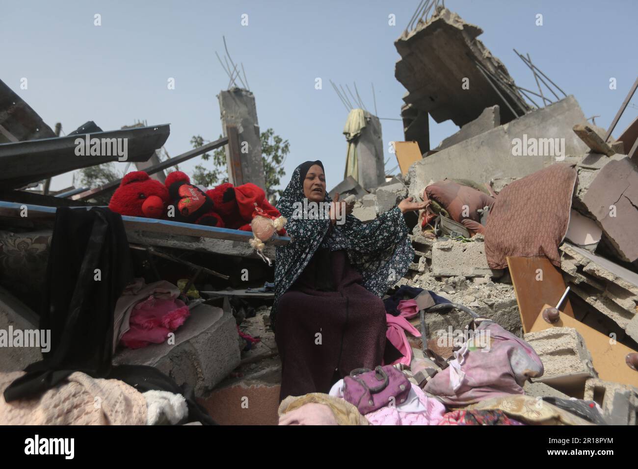 Beit Hanoun, Palestinian Territories. 12th May, 2023. A Palestinian