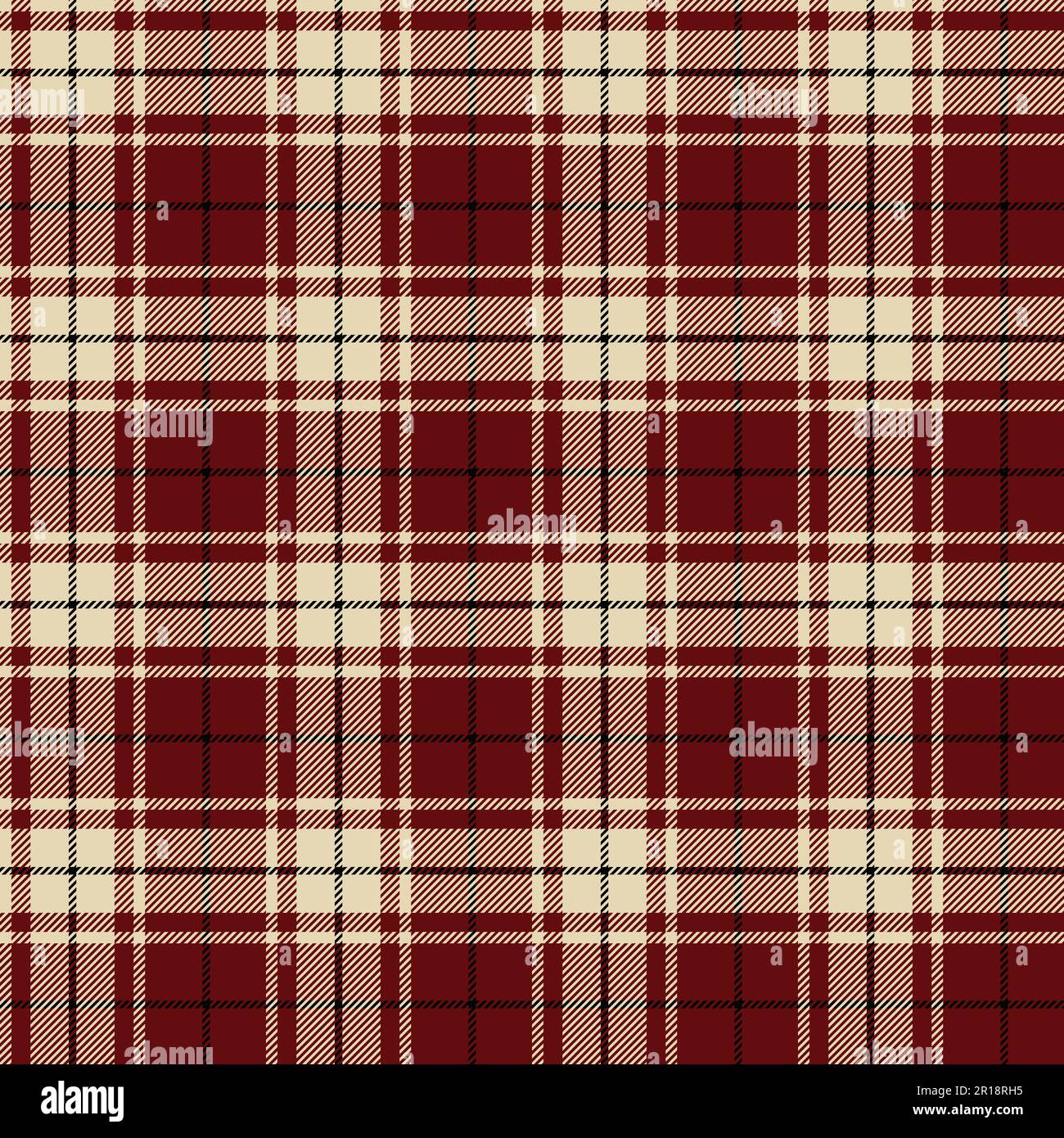 Check Seamless Pattern of Plaid Stock Vector