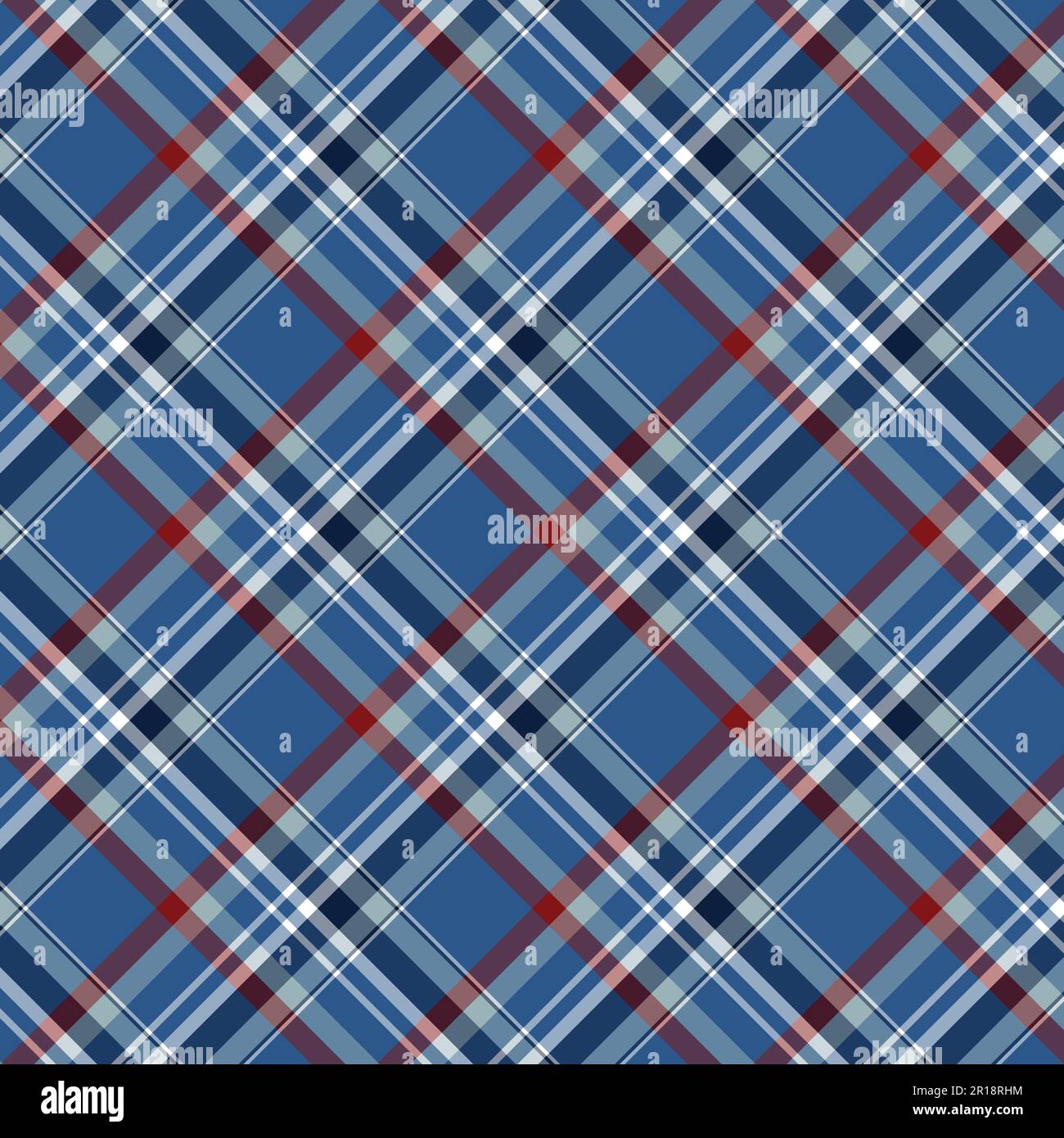 Check Seamless Pattern of Plaid Stock Vector