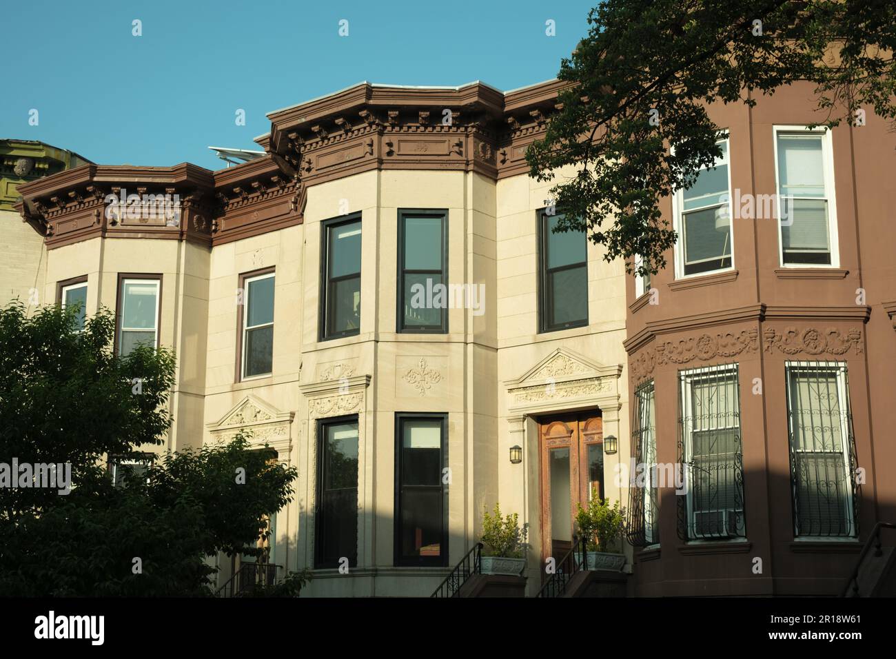 Houses in Crown Heights, Brooklyn, New York Stock Photo Alamy