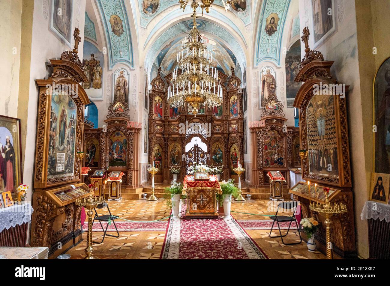 Kyiv, Kyiv Oblast, Ukraine. 5th May, 2023. Resurrection of Christ Ukrainian Orthodox Church in Kyiv, Ukraine. (Credit Image: © Michael Brochstein/ZUMA Press Wire) EDITORIAL USAGE ONLY! Not for Commercial USAGE! Stock Photo