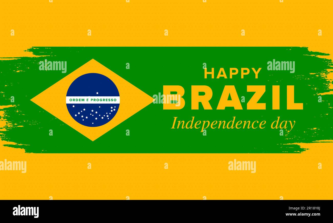 Brazil Independence Day. Happy national holiday. Freedom day. Celebrate ...