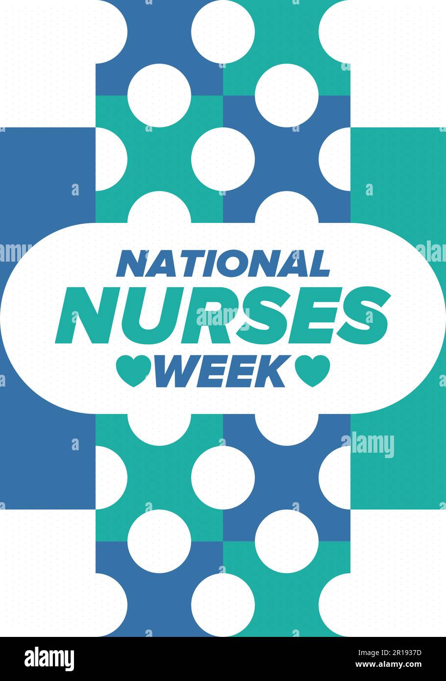 National Nurses Week. Thank you nurses. Medical and health care