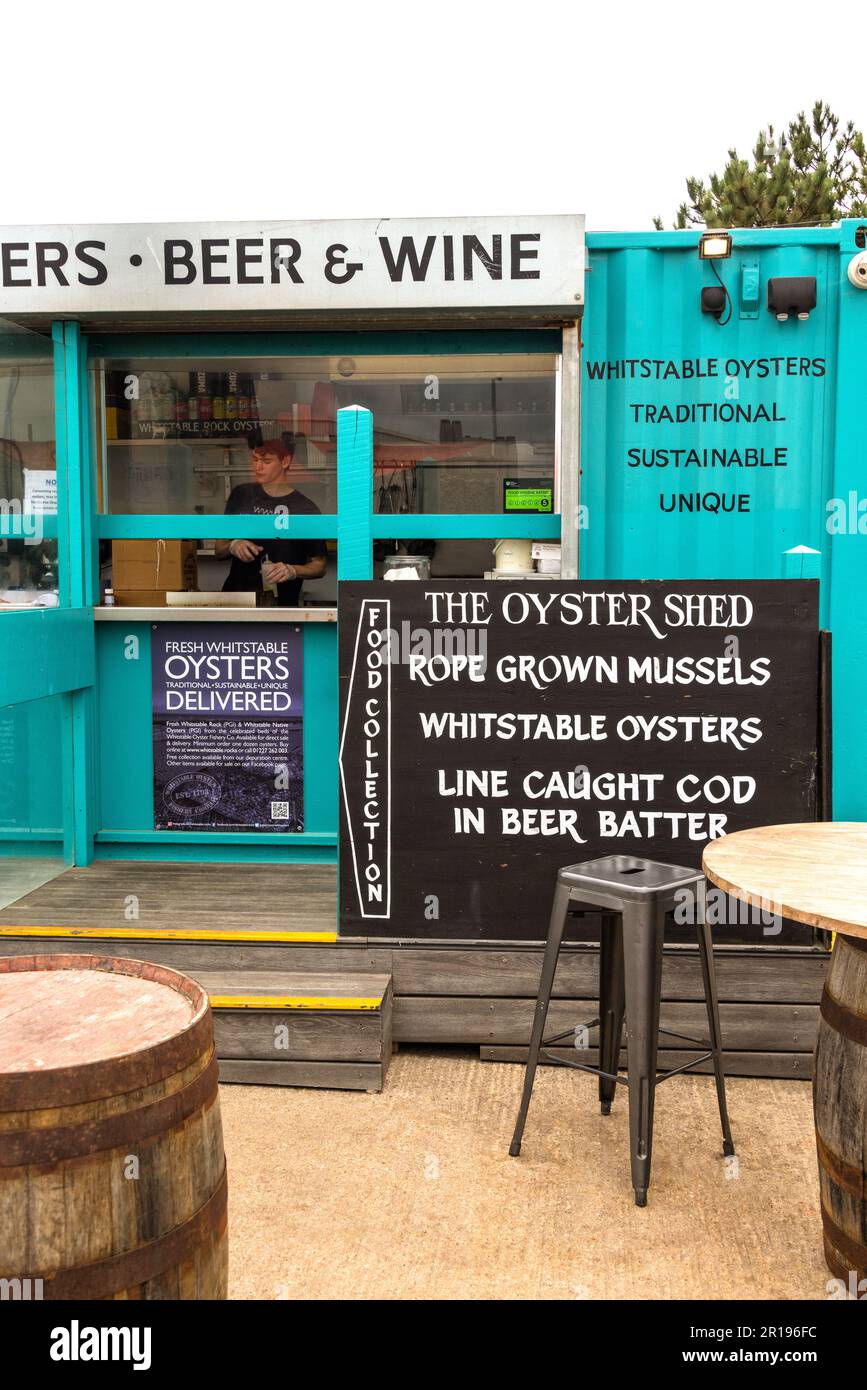 Whitstable Shellfish The Oyster Shed, a seafood restaurant and bar in Whitstable, Kent ...