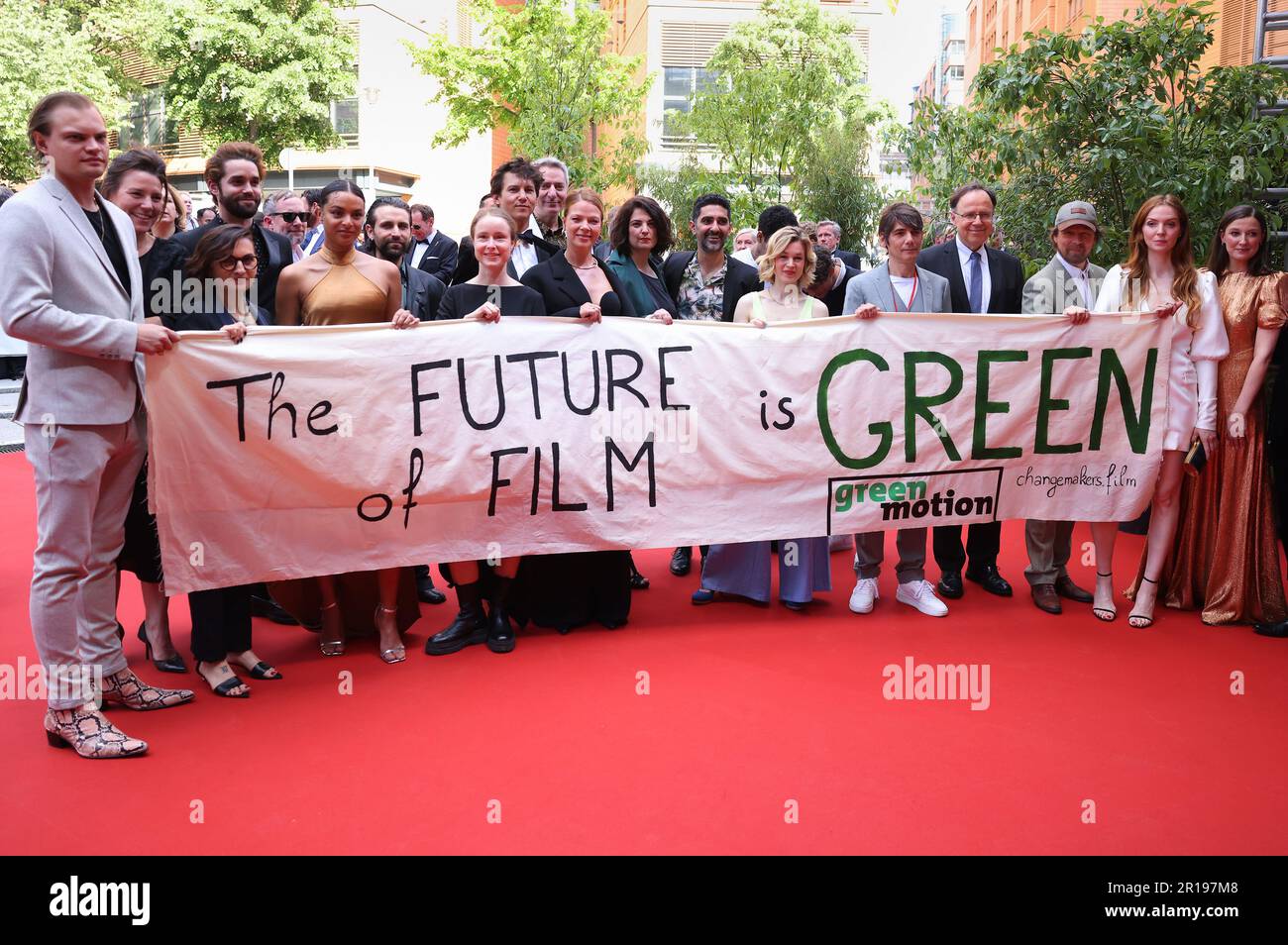 Berlin, Germany. 12th May, 2023. Before the German Film Awards ceremony
