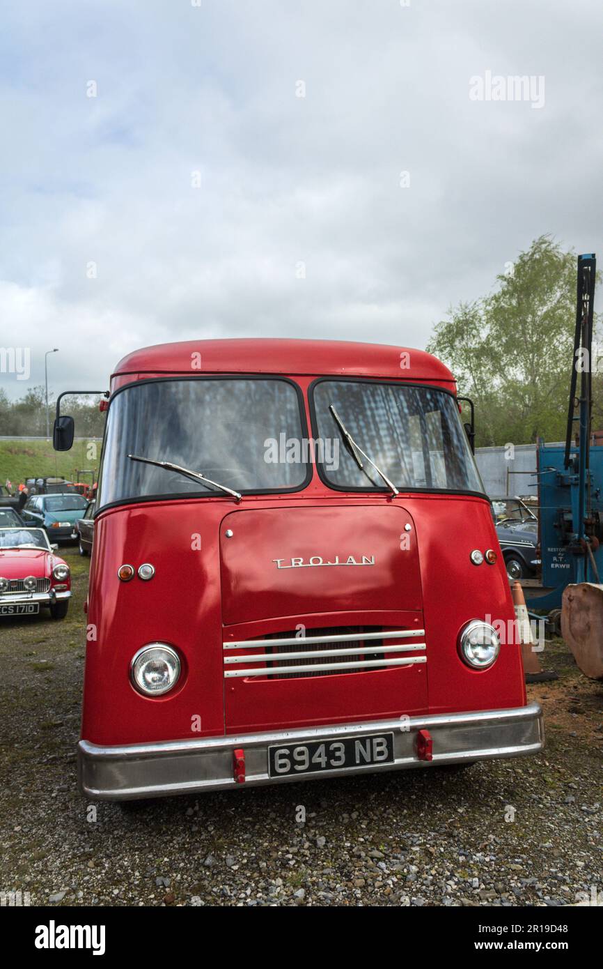 Trojan commercial vehicle. Ellenroad Engine House Classic Car Show 2023
