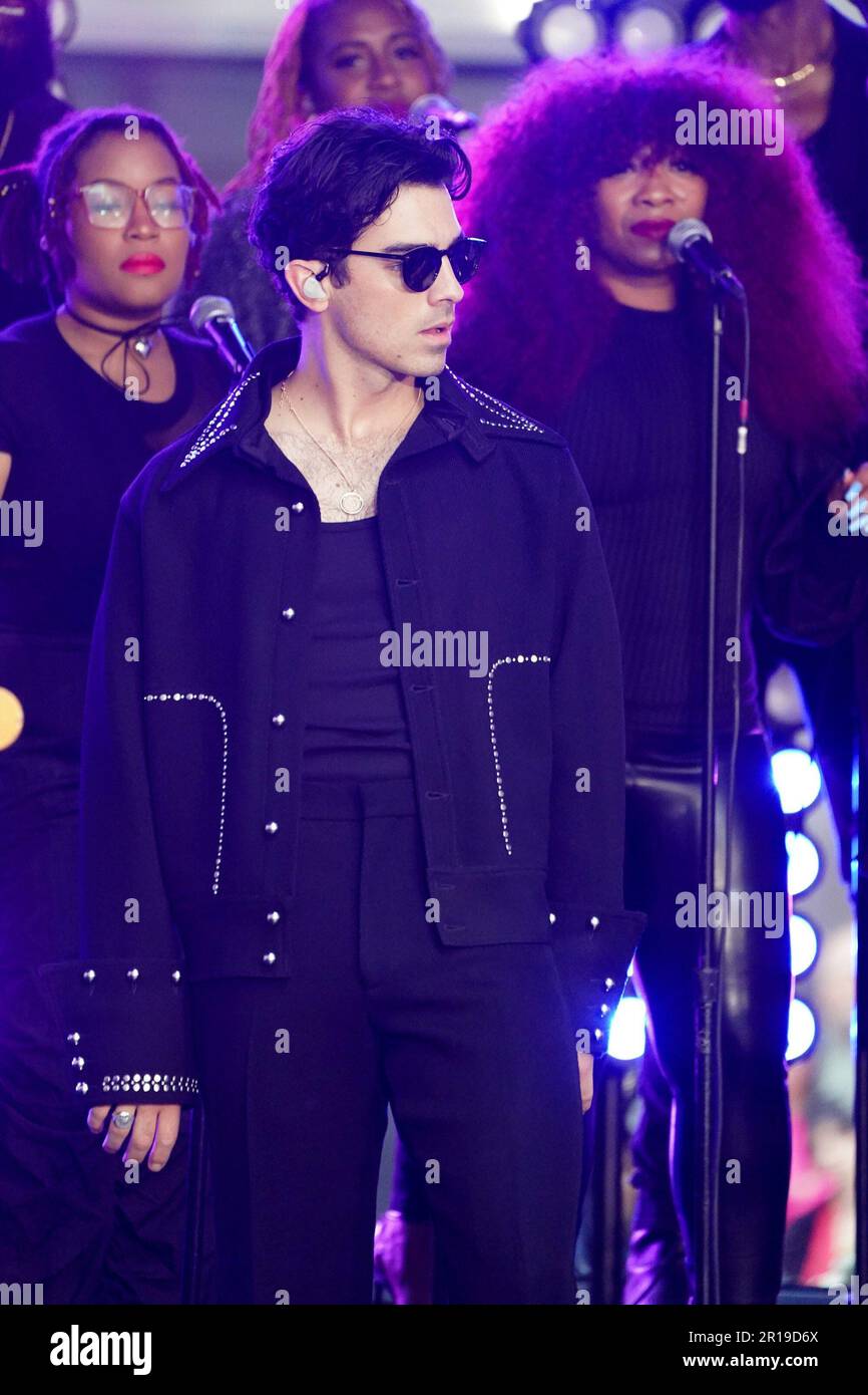 New York, NY, USA. 12th May, 2023. Joe Jonas, Jonas Brothers on stage