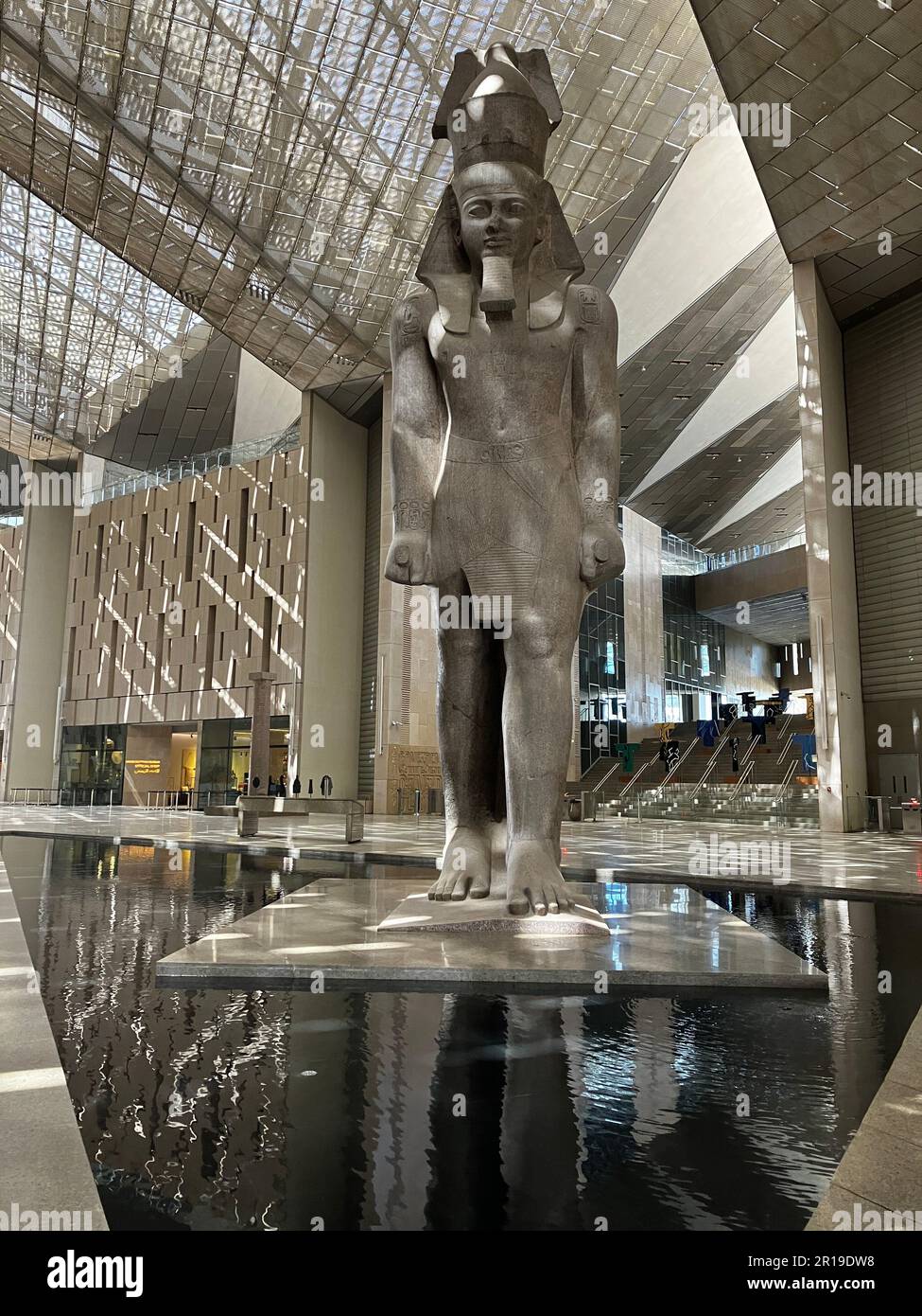 Statue of Ramses II in the Grand Egyptian Museum Stock Photo Alamy