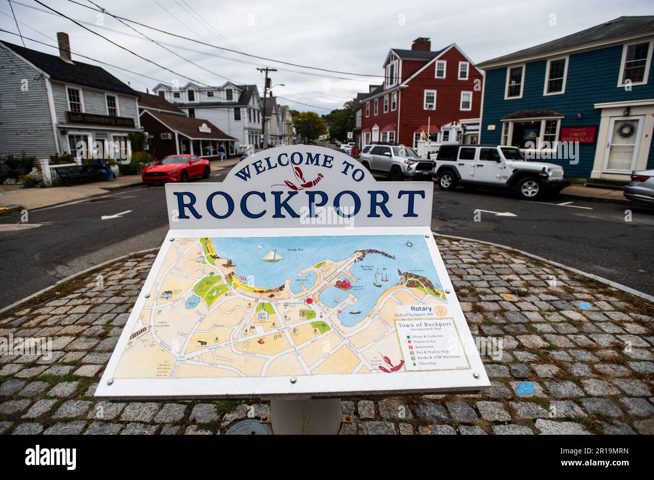 Rockport massachusetts map hi-res stock photography and images - Alamy