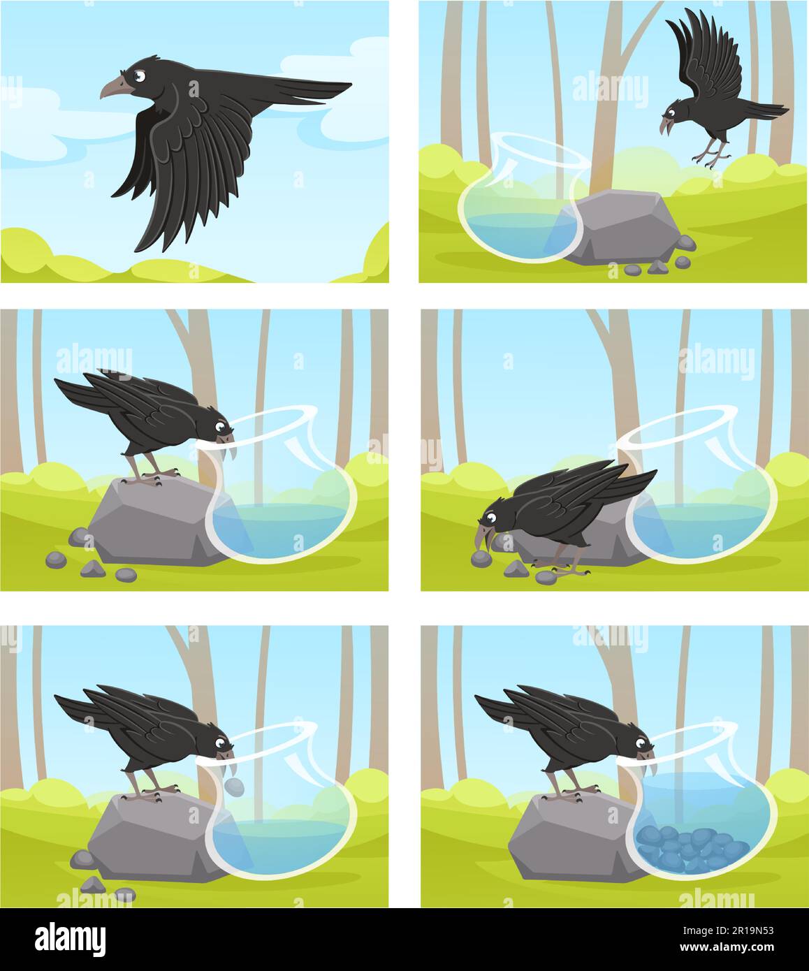 Thirsty crow on sale
