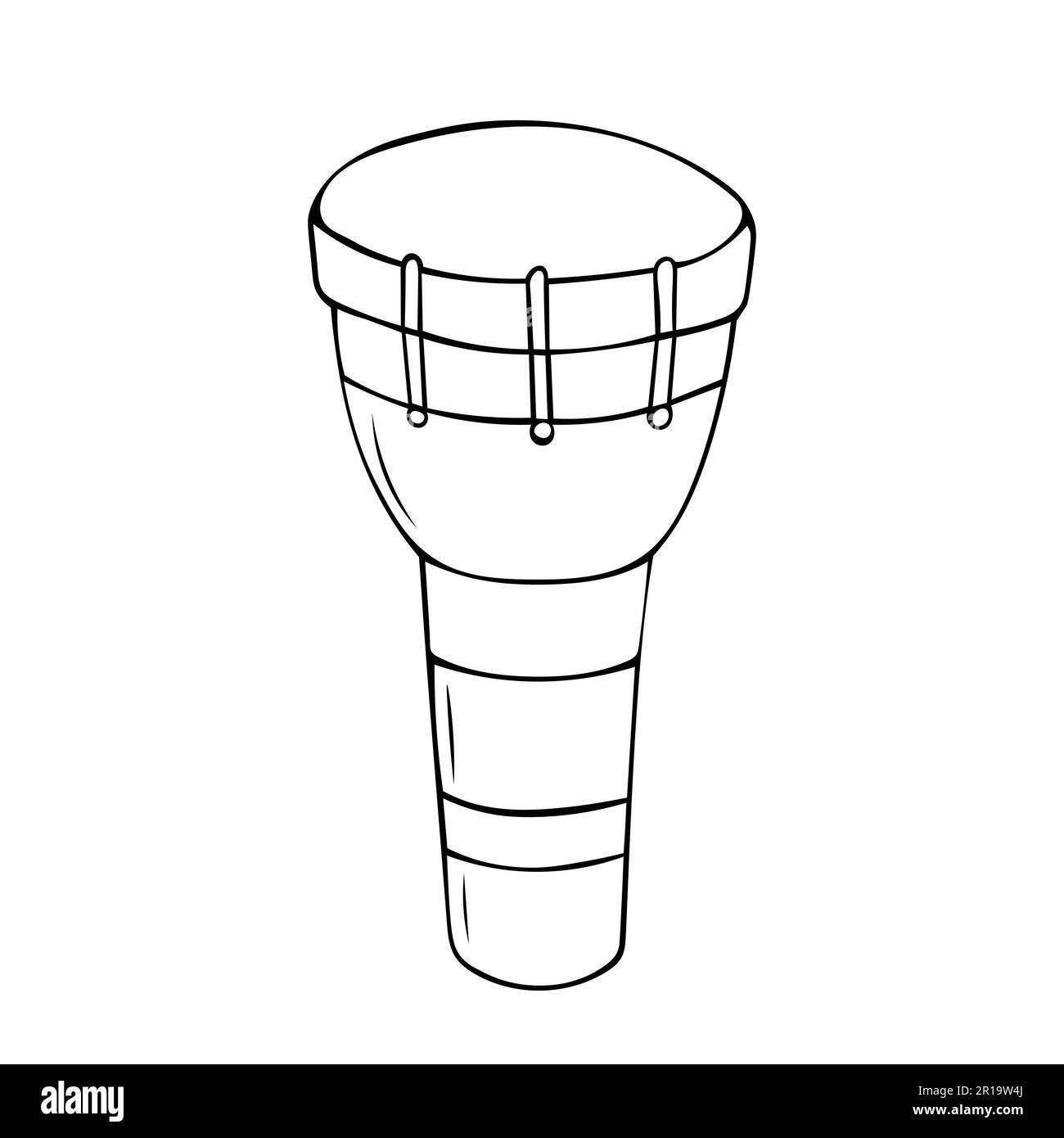 Darbuka Percussion Instrument Of The Middle East Vector Illustration darbuka-percussion-instrument-of-the-middle-east-vector-illustration